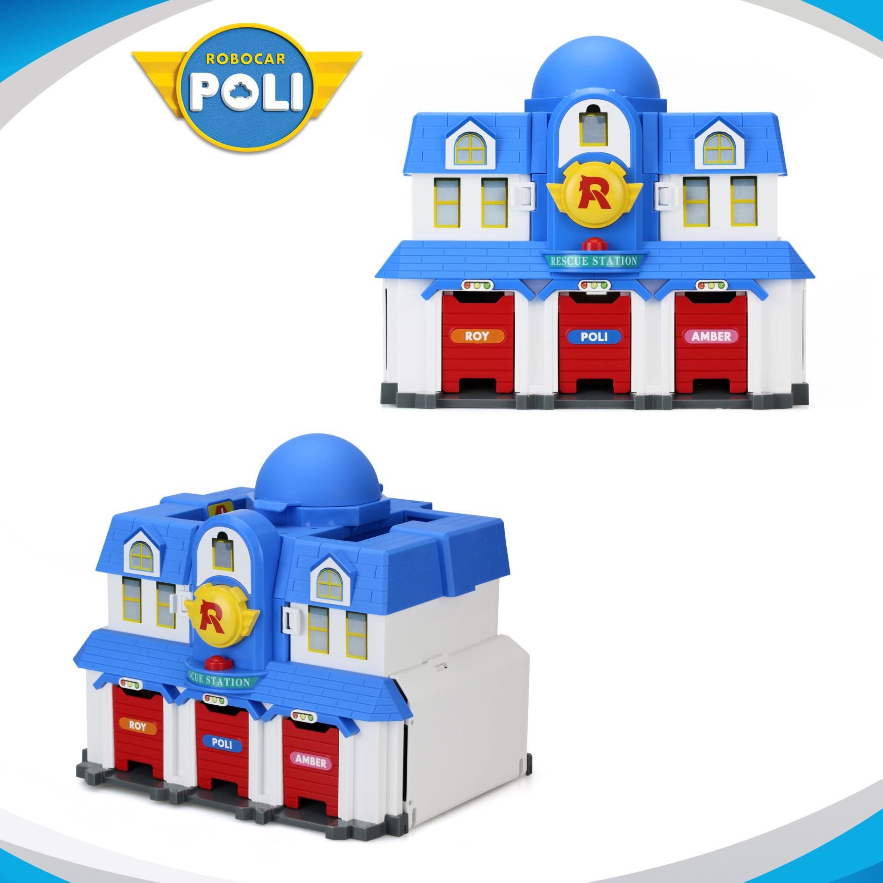 Игровой набор РОБОКАР ПОЛИ Поли штаб-квартира - фото 6
