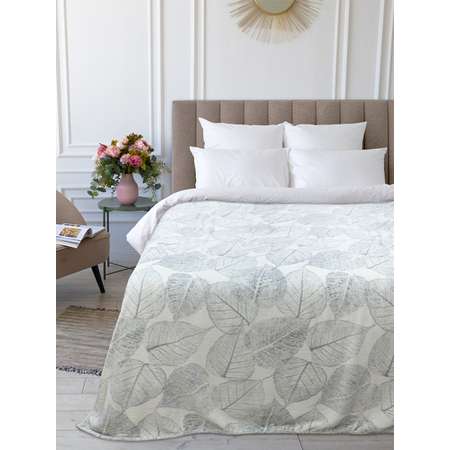 Покрывало BRAVO с тиснением серый 200 x 220 см велсофт