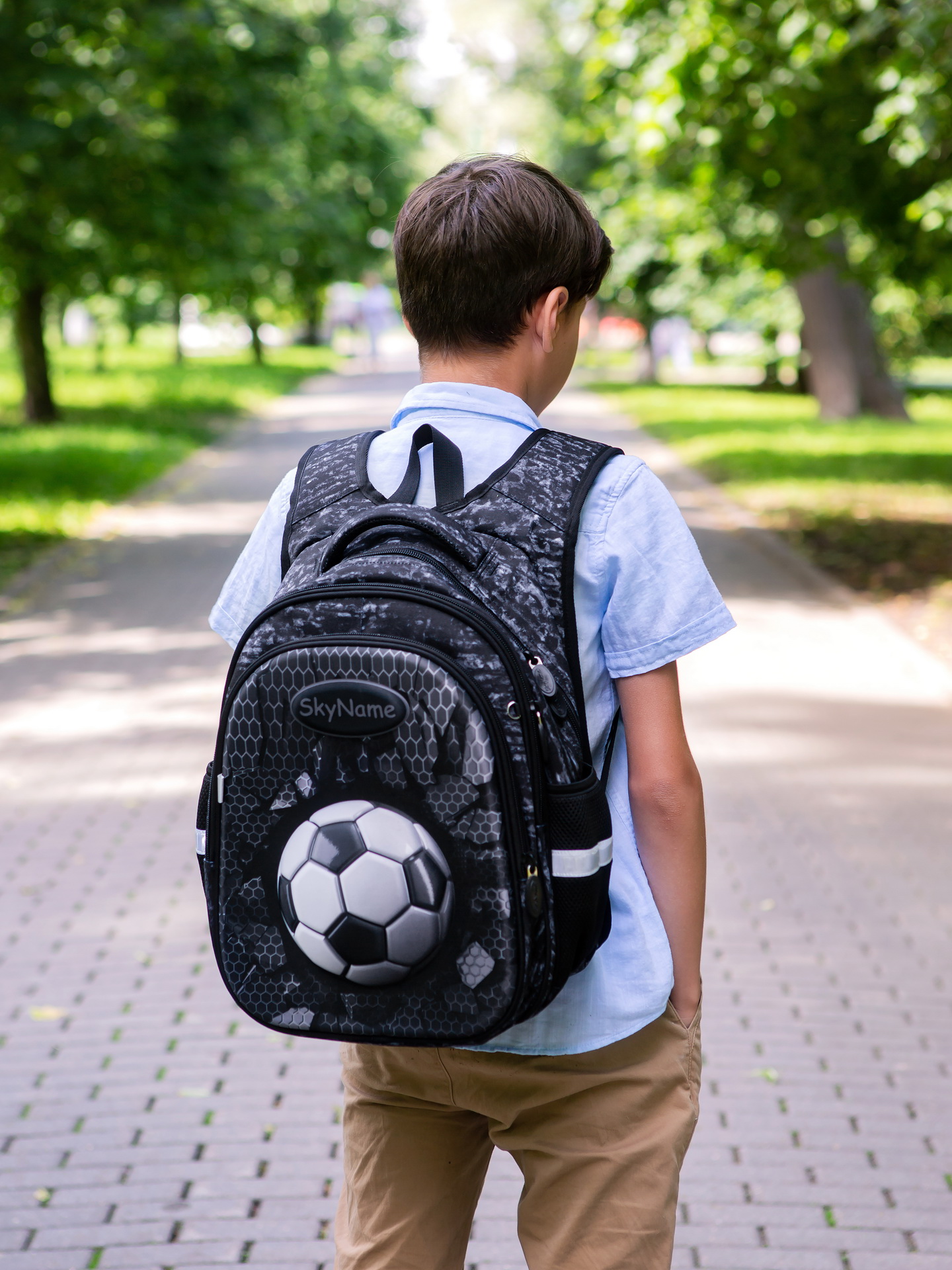 Рюкзак SkyName 1-4 класс, набор 5 в 1 - фото 2