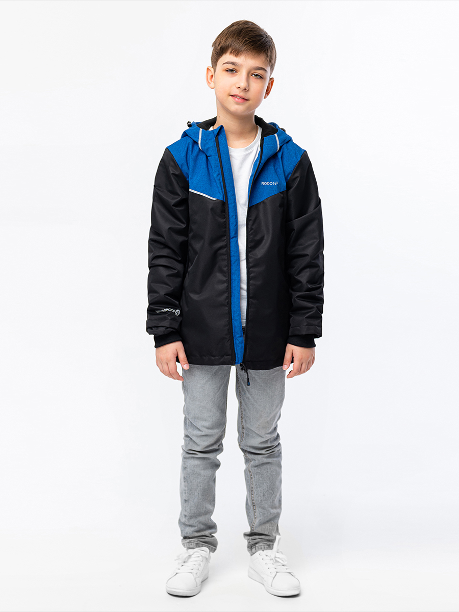 Куртка RODOS М-230/1/черный_васильковый - фото 2