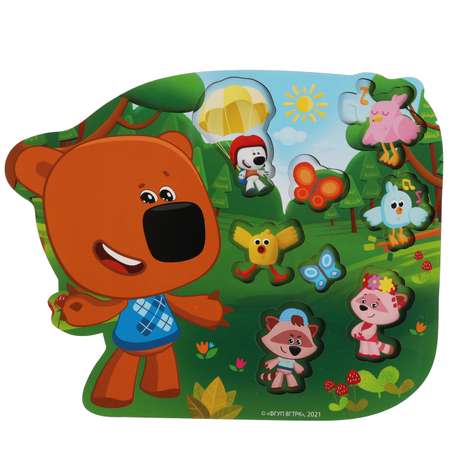 Игрушка деревянная Буратино рыбалка Ми-ми-мишки
