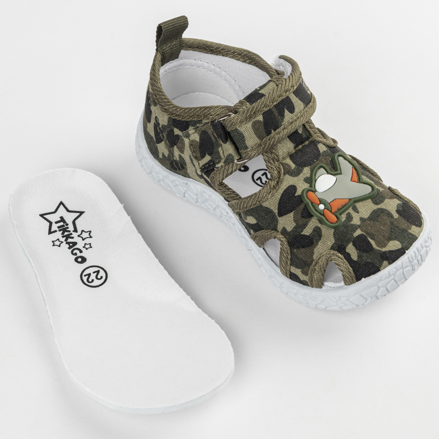 Сандалии TikkaGo 7T17_1507-1_khaki - фото 8