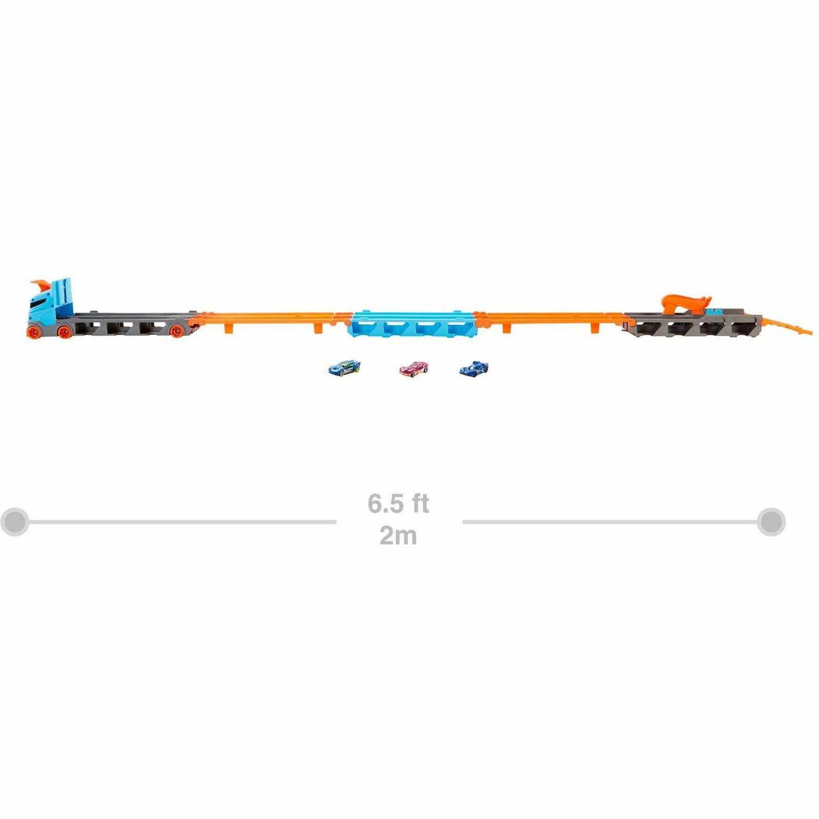 Грузовик Hot Wheels автотрек Скоростная автотрасса GVG37 - фото 2