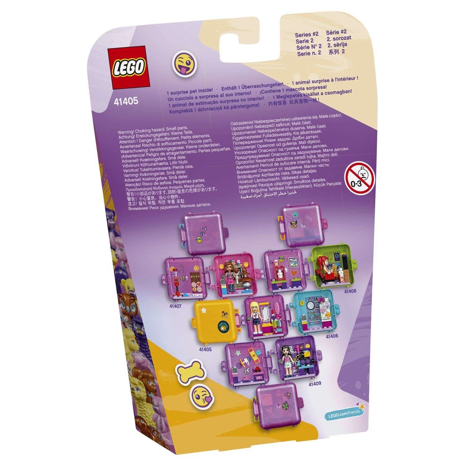 Конструктор LEGO Friends Шкатулка Покупки Андреа блочный - фото 3