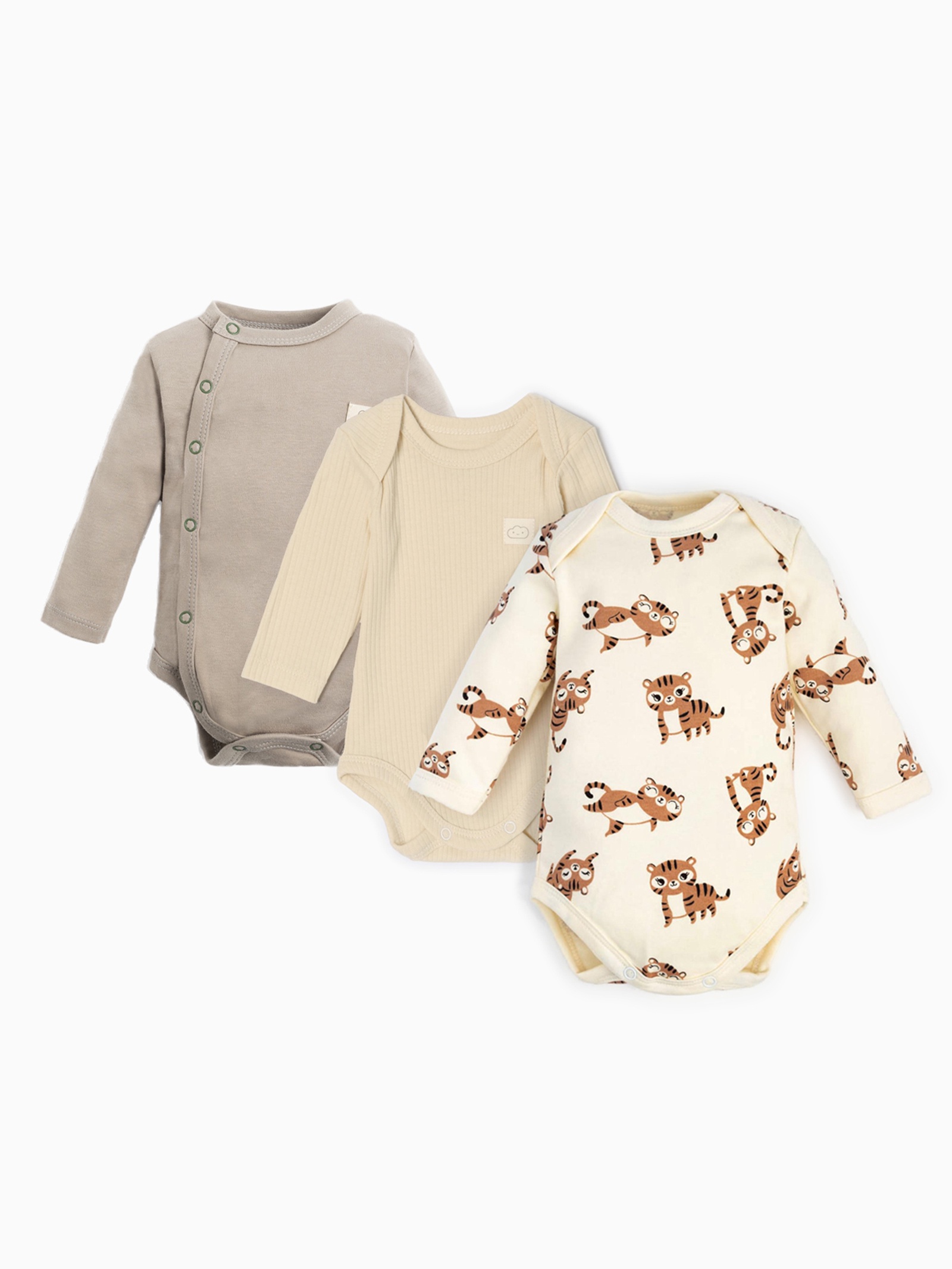 Боди 3 шт Крошка Я 10821371 - фото 1