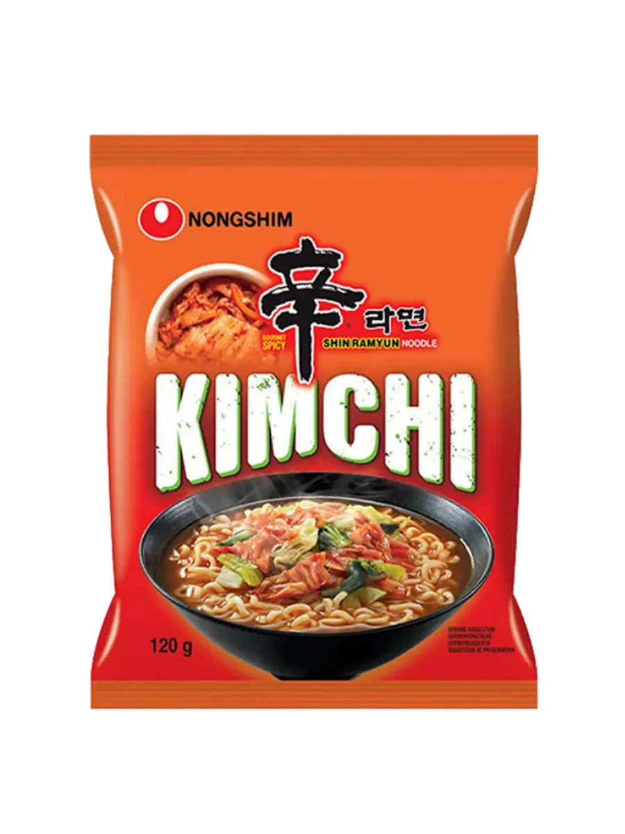 Лапша быстрого приготовления Nongshim кимчи - фото 3