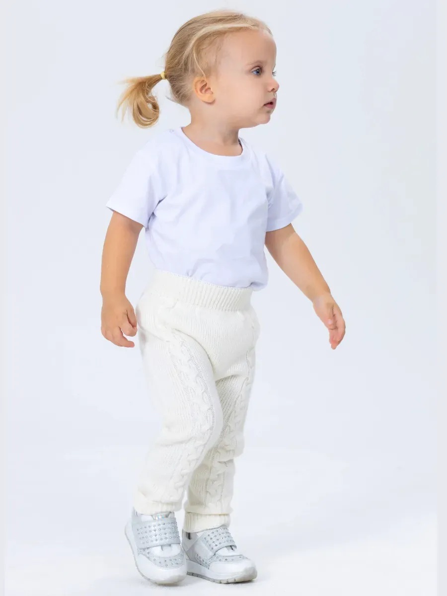 Брюки Linas baby 5603-12B Ванильный - фото 4