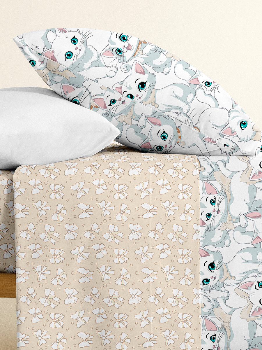 Комплект постельного белья BRAVO kids dreams Муррмяу полутораспальный 3 предм. - фото 3