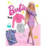 Кукла модельная Barbie Блондинка с одеждой высота 29 см