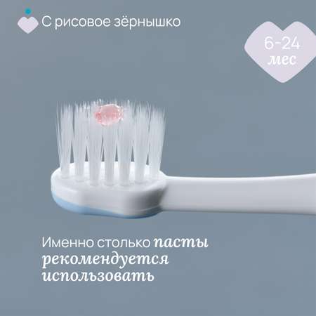 Зубная щетка классическая Chicco от 6 мес.