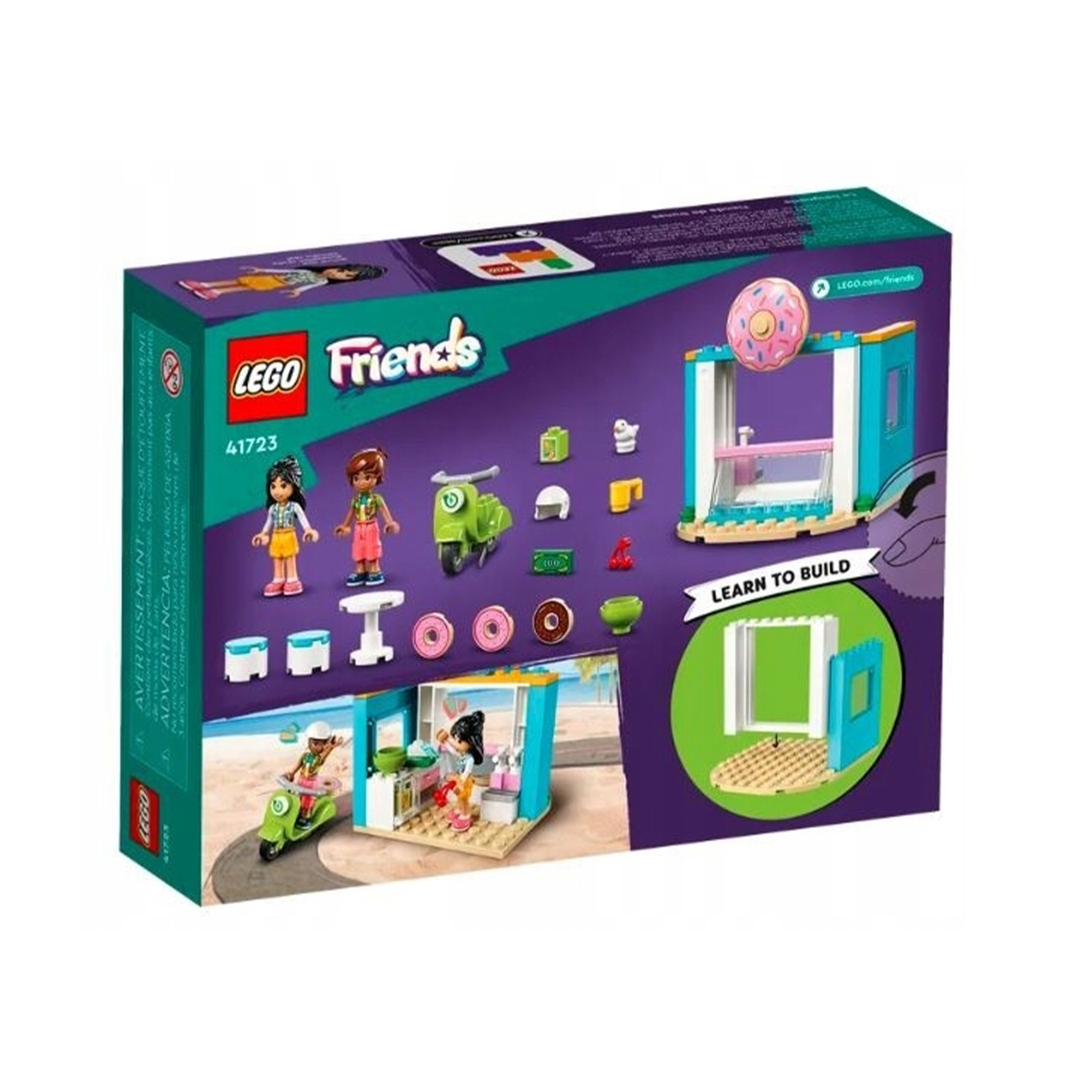 Конструктор LEGO Friends Магазин тортов с пончиками блочный - фото 4