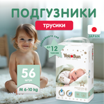 Трусики YokoSun Premium M (6-10 кг) 56 шт.