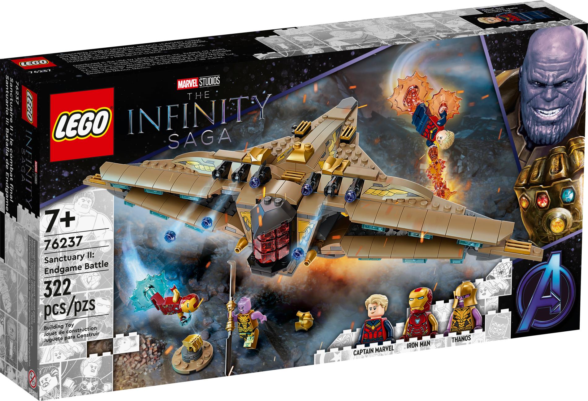Конструктор LEGO Marvel Super Heroes 76237 322 дет. - фото 1