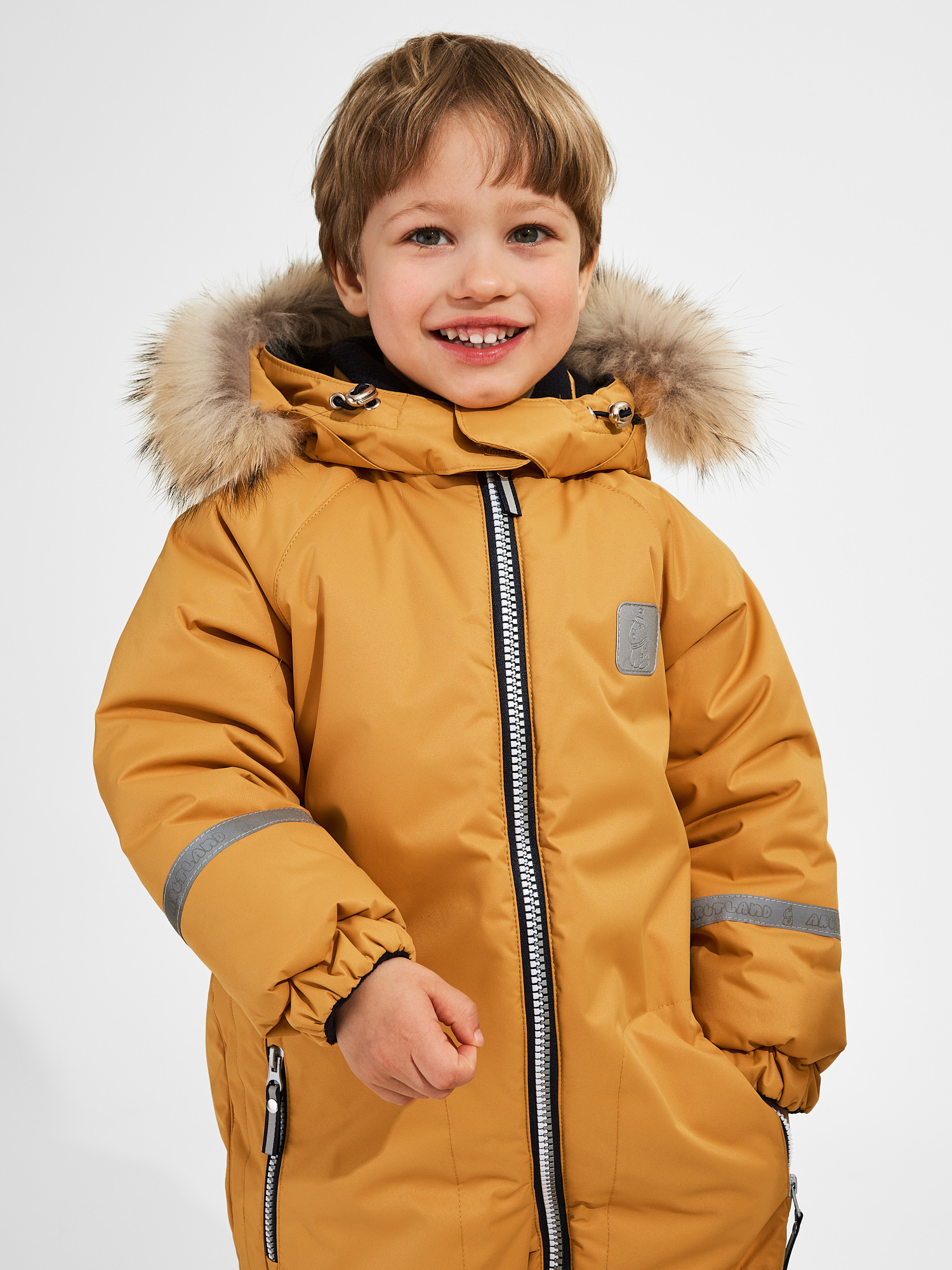 Комбинезон Arctland 875m_горчица - фото 4