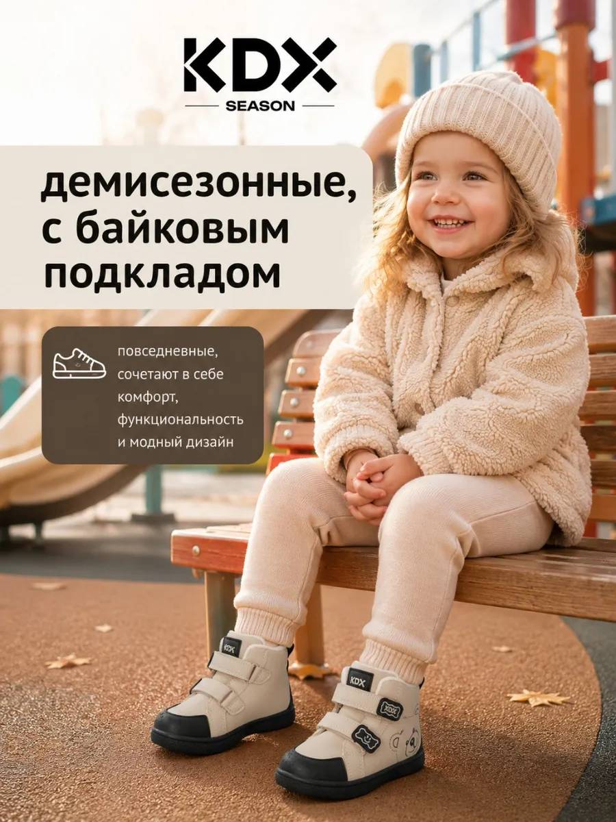 Ботинки KDX SKY-100 beige - фото 3