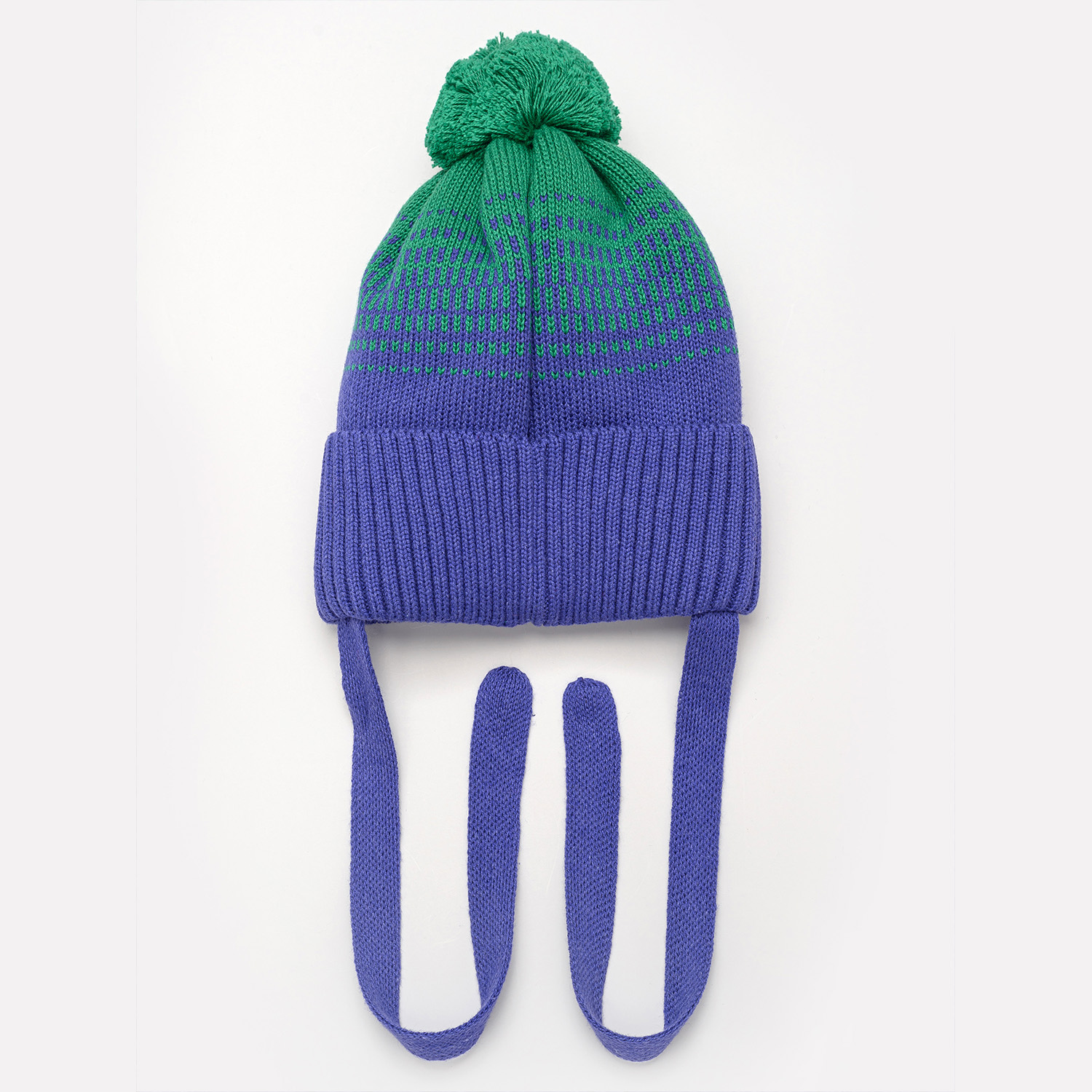 Шапка Artel 01683-32_ультрафиолет/из.зеленый - фото 3