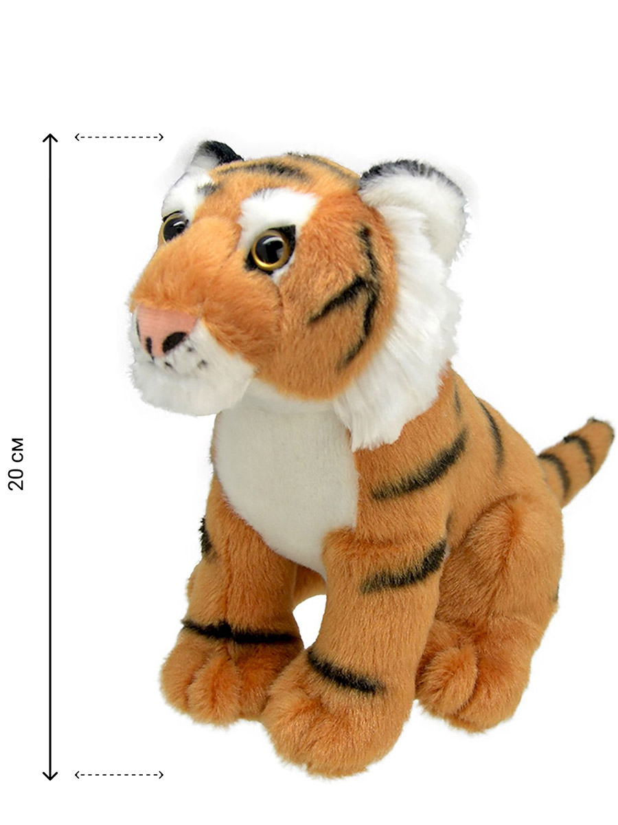 Мягкая игрушка All About Nature тигр - фото 3