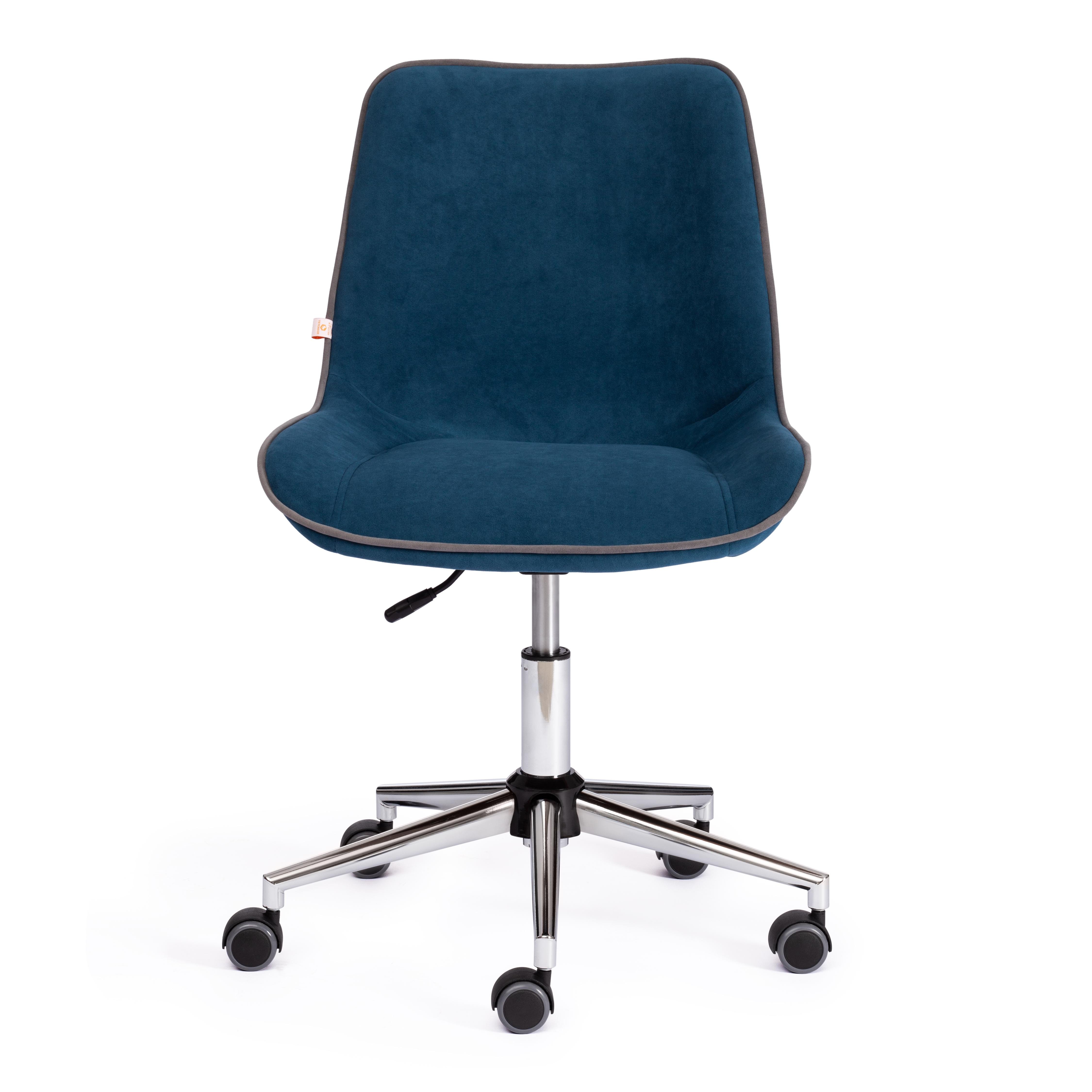 Компьютерное кресло TETCHAIR флок синий - фото 12