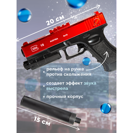 Пистолет BAZUMI Glock с орбизами