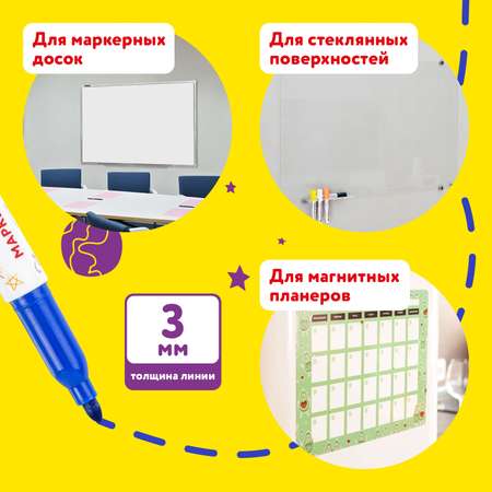 Маркеры Юнландия 5 цв.