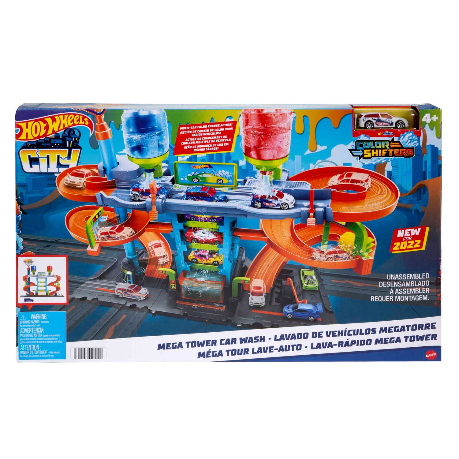 Игровой набор Hot Wheels City Mega Tower 1:64 HDP05 - фото 6