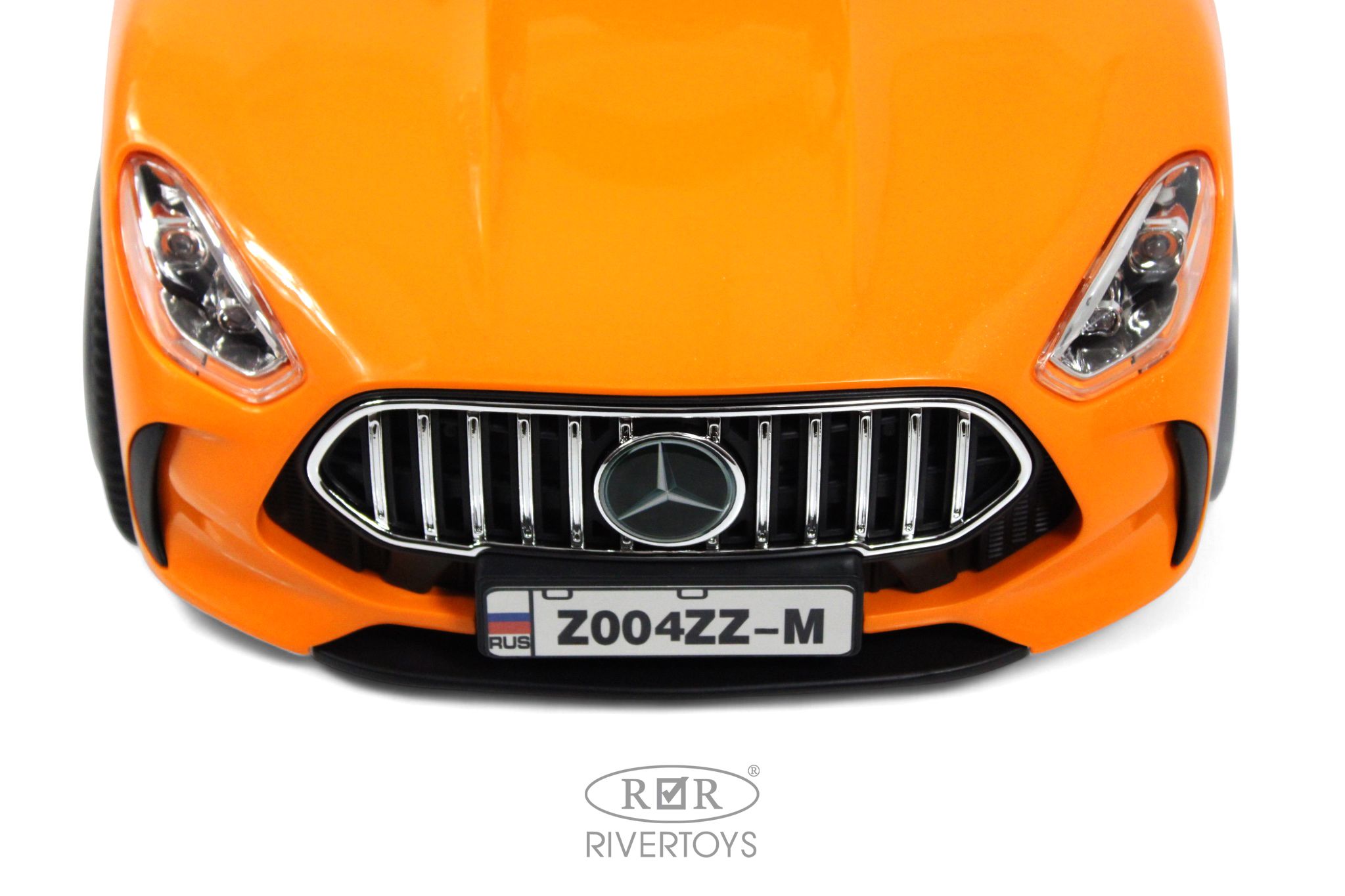 Каталка RIVERTOYS Z004ZZ-M-ORANGE оранжевый - фото 3