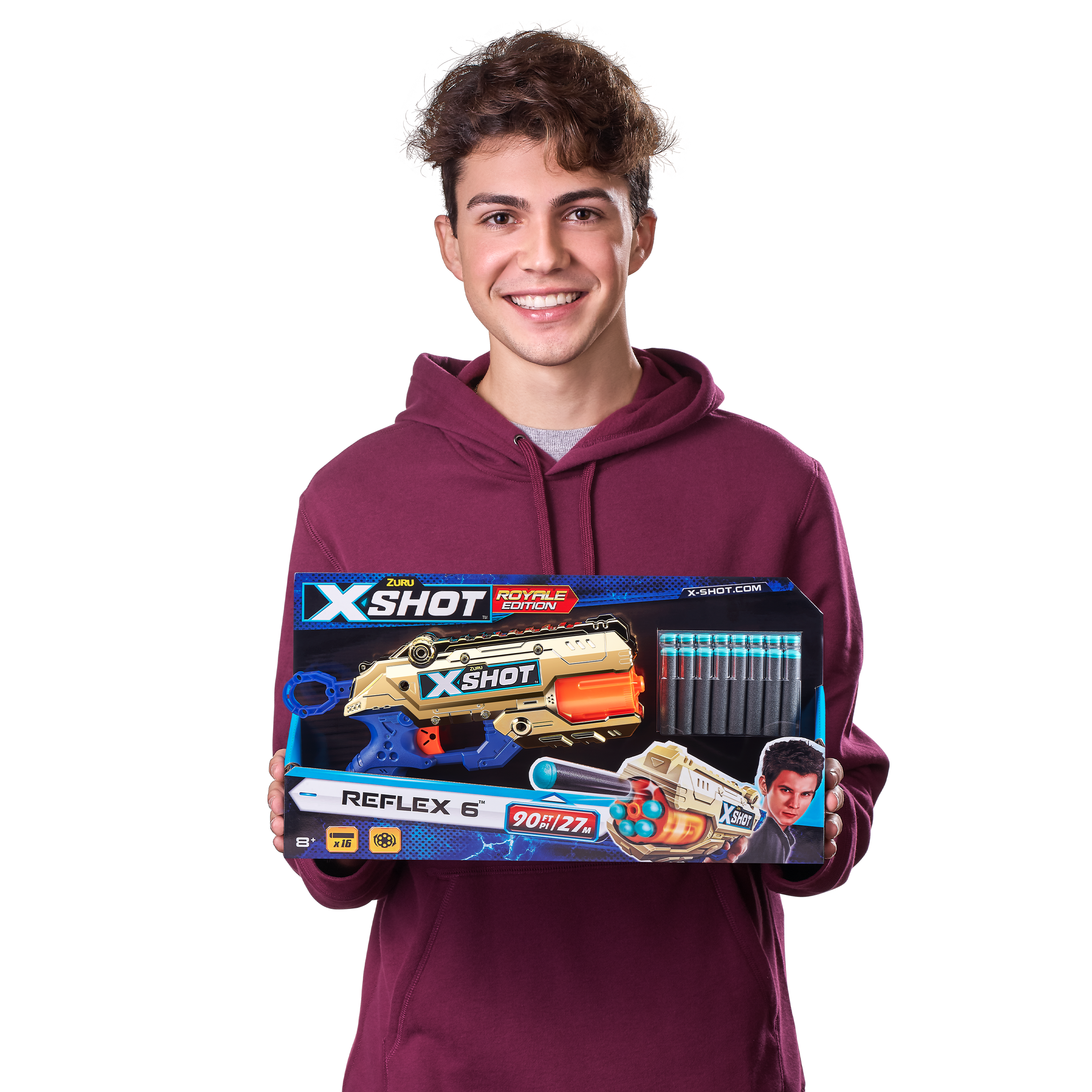 Бластер Zuru XSHOT  Reflex Golden - фото 6