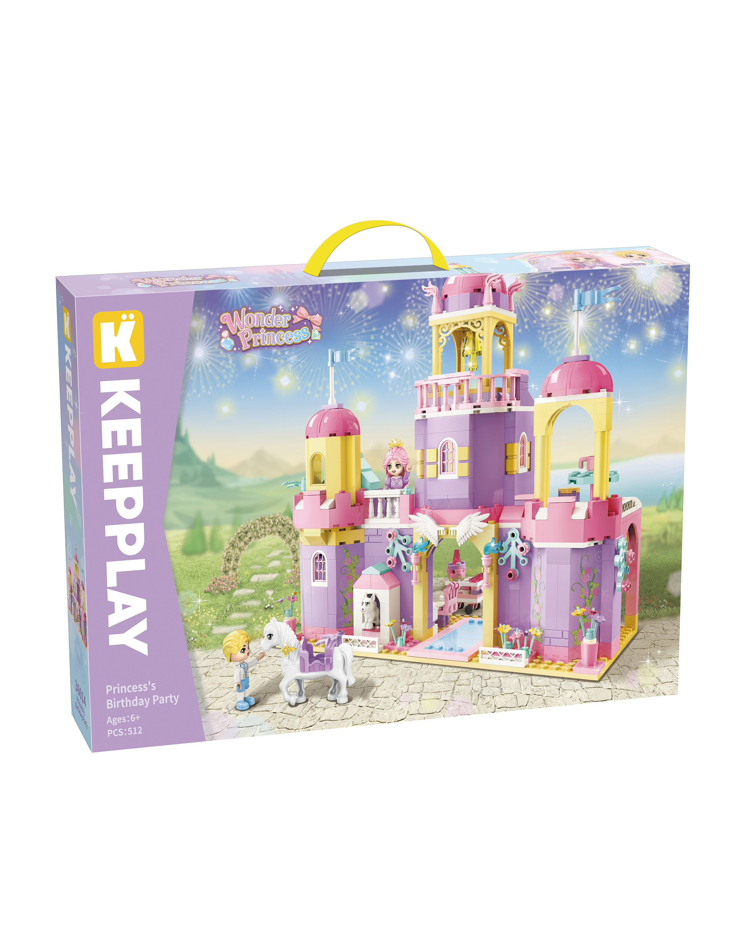 Конструктор QMAN День рождения принцессы 512 дет. - фото 3