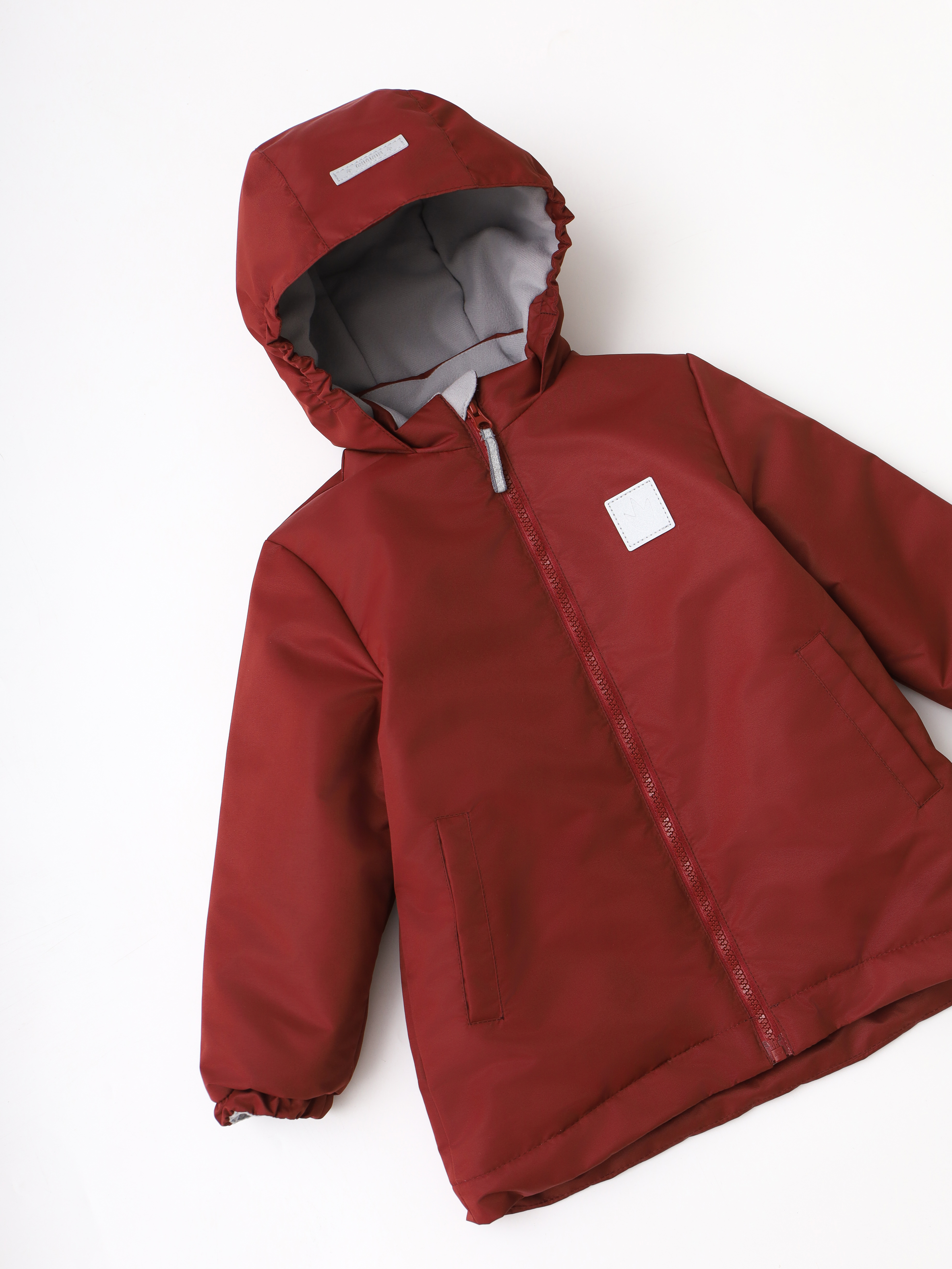 Куртка MINIDINO G-VO-Krt-039/0Куртка демисезонная Minimal бордо детская - фото 9