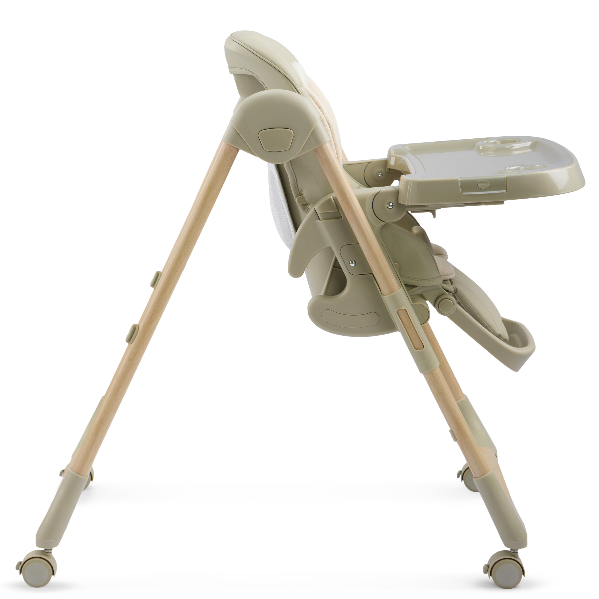 Стульчик для кормления Happy Baby WILLIAM LUX зеленый - фото 19