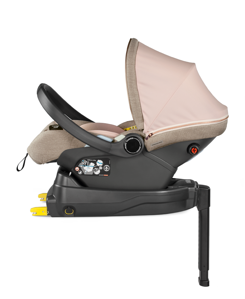 Автокресло Peg-Perego Lounge 0 (0 -13 кг) розовый - фото 2