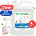 Средство для стекол и зеркал SYNERGETIC универсальное 5 л