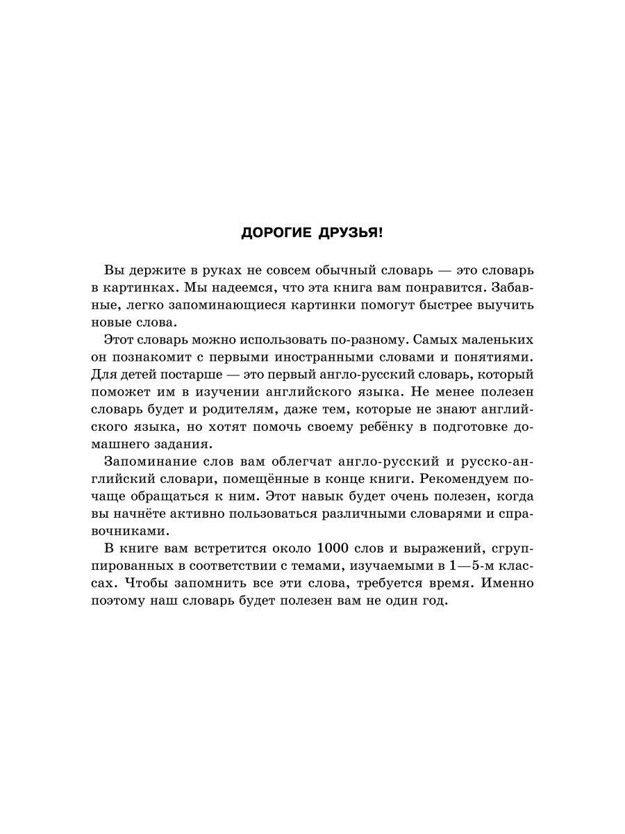 Книга ИД Литера Англо-русский словарик в картинках - фото 3
