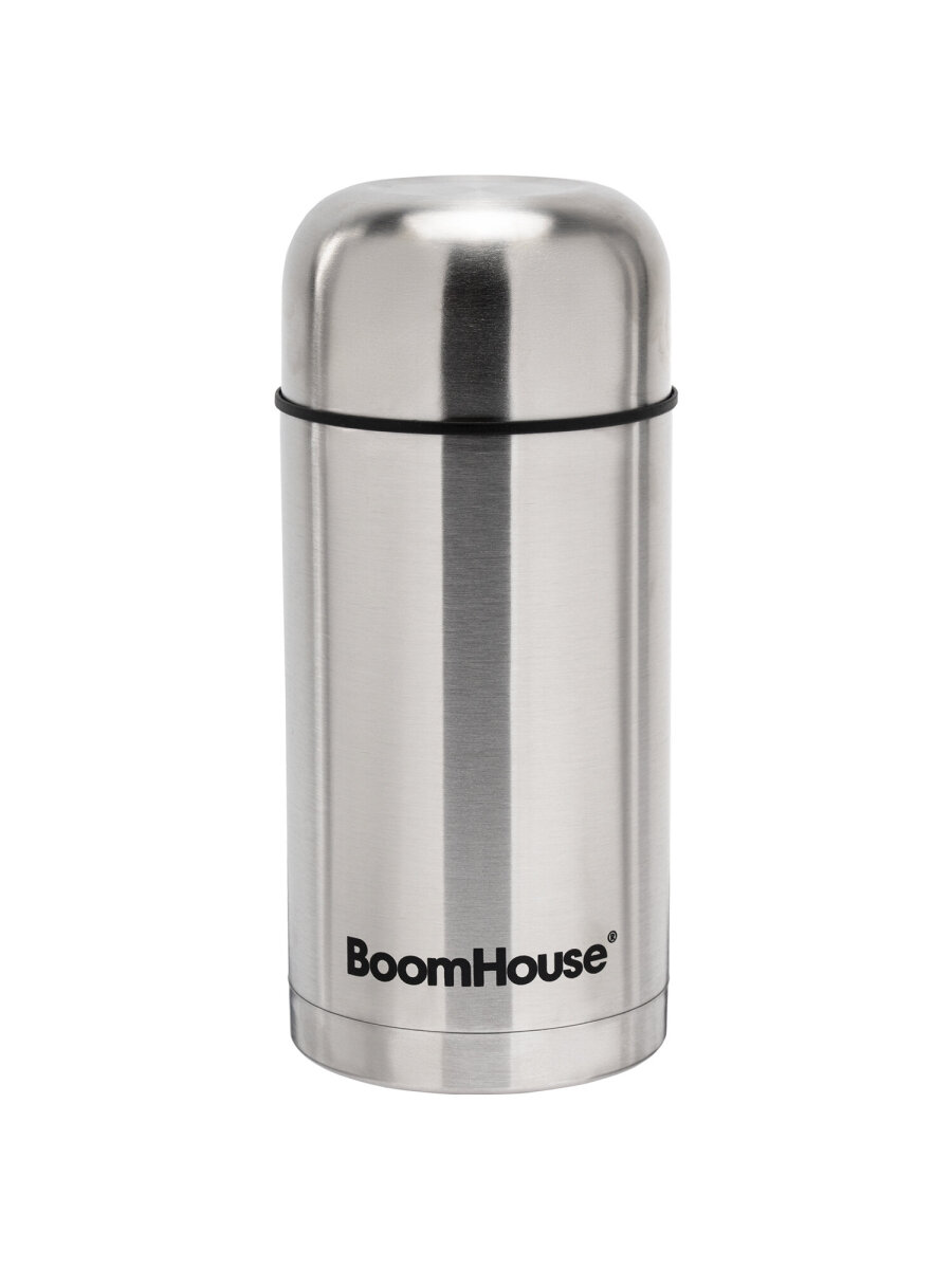 Термос BoomHouse для чая кофе еды 1 литр с широким горлом походный - фото 3