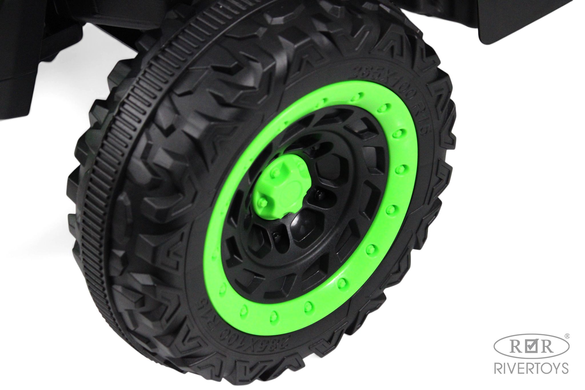 Электромобиль RIVERTOYS М303БХ-GREEN С пультом ДУ - фото 6