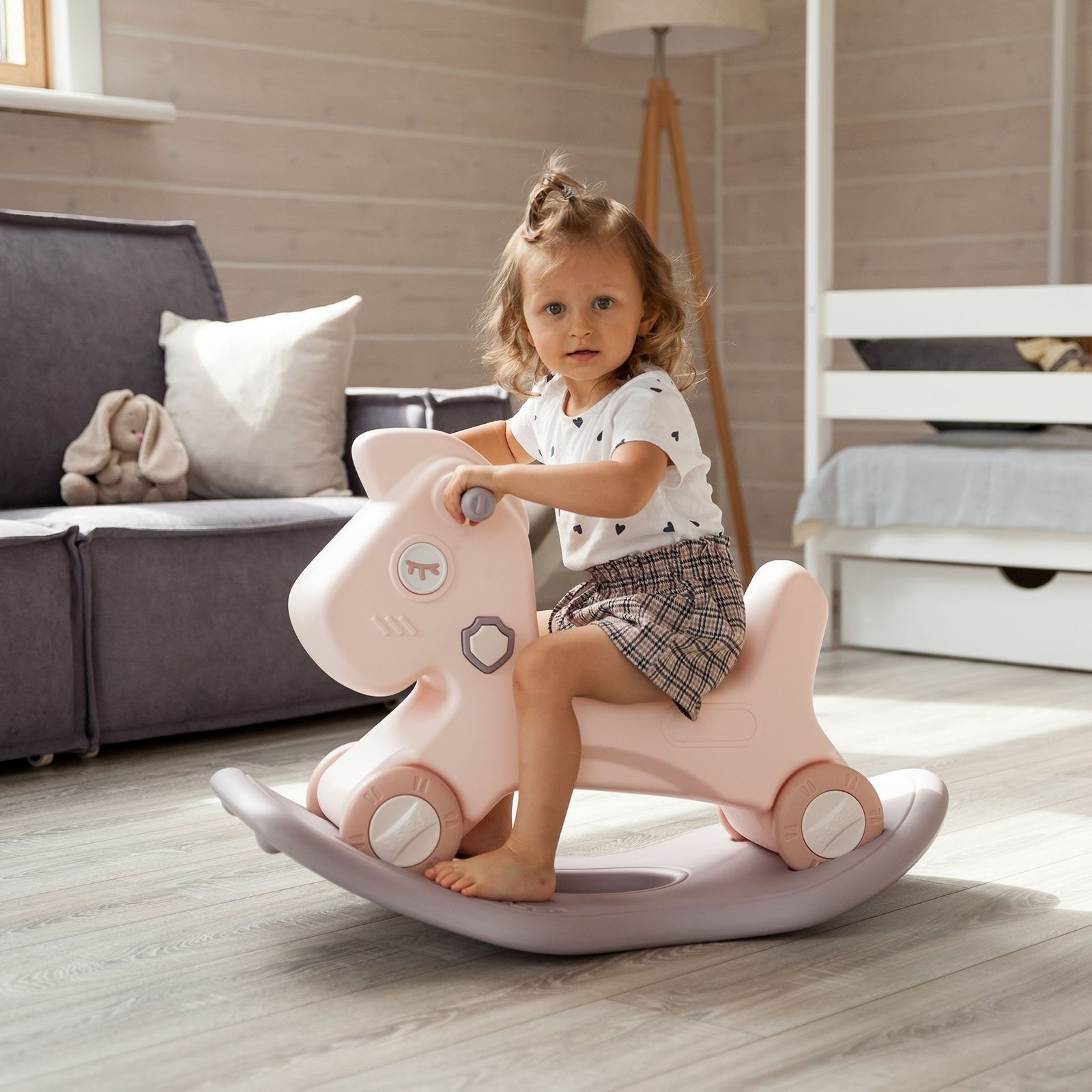 Качалка UNIX Kids Rose в ассортименте - фото 8