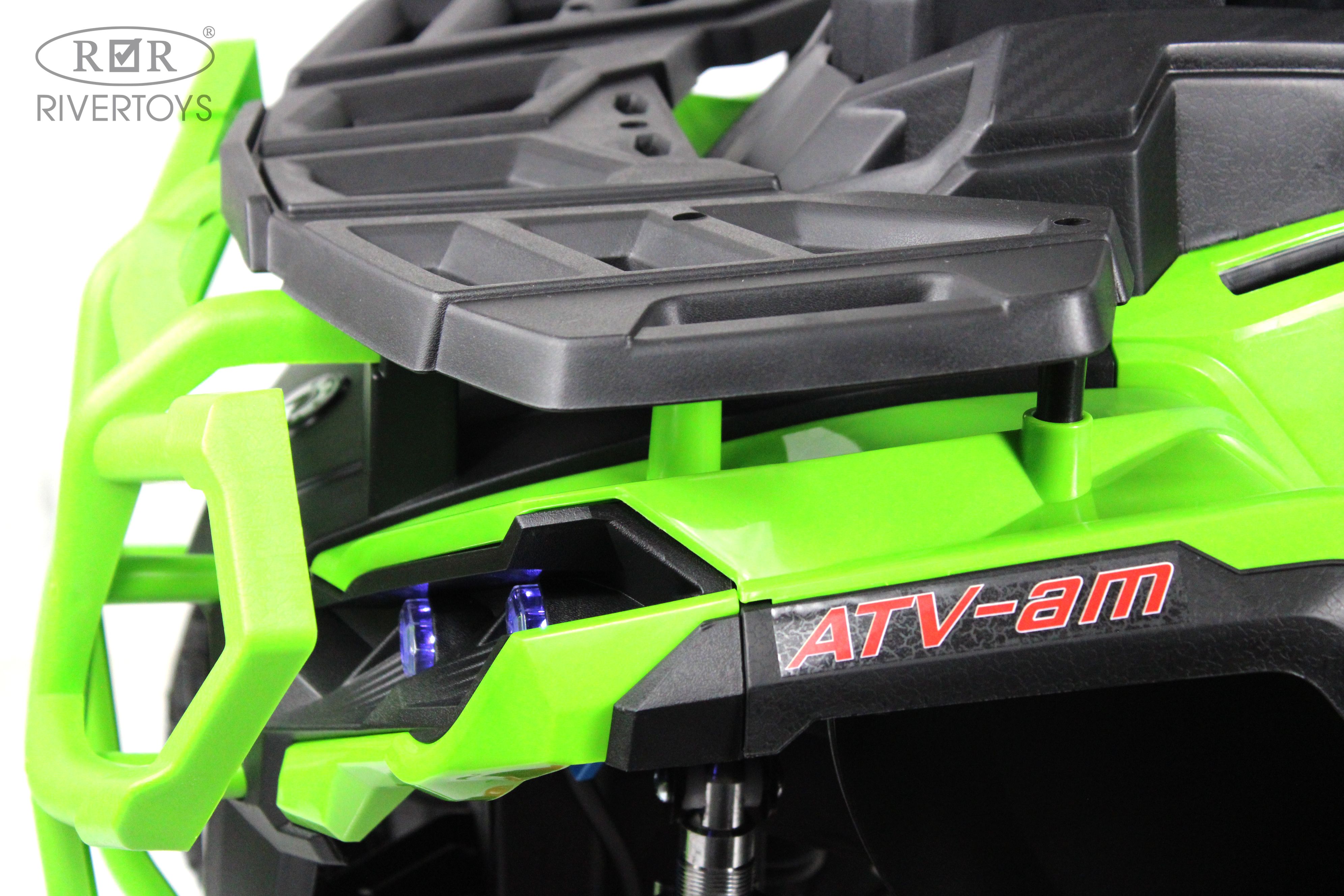 Электромобиль RIVERTOYS Z111ZZ-NEW-GREEN С пультом ДУ - фото 19