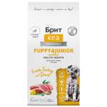 Сухой корм Brit Кеа Dog Puppy and Junior Medium с индейкой и уткой для щенков средних пород 12кг