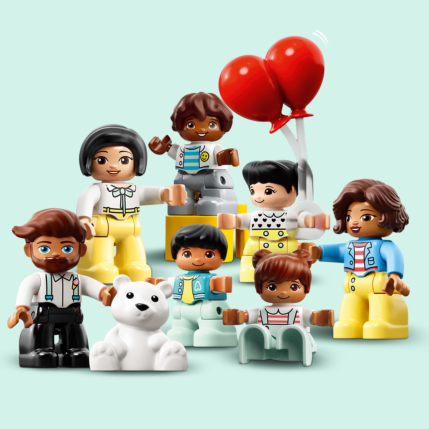 Конструктор LEGO DUPLO Town Парк развлечений блочный - фото 9
