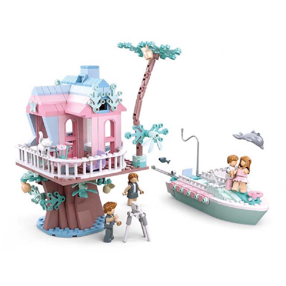 Конструктор SLUBAN Романтическая прогулка - фото 1