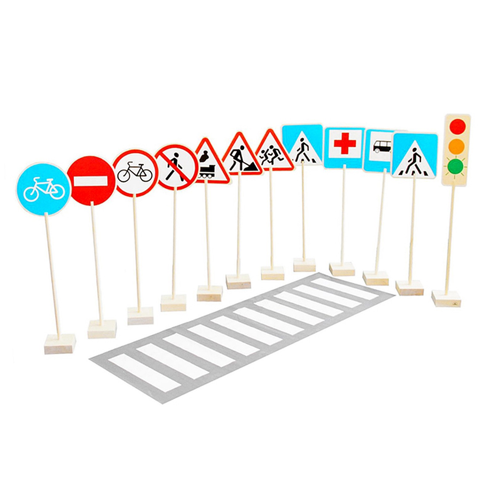 Игрушка дорожный знак Лесная мастерская 9745048 - фото 2