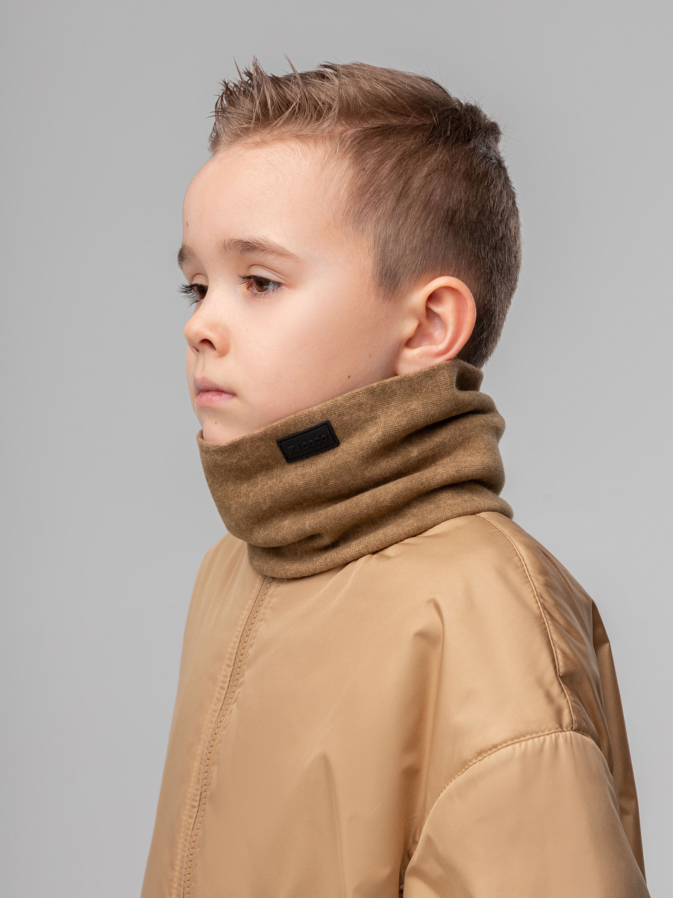 Снуд Bodo 12-121M_светло-коричневый - фото 3