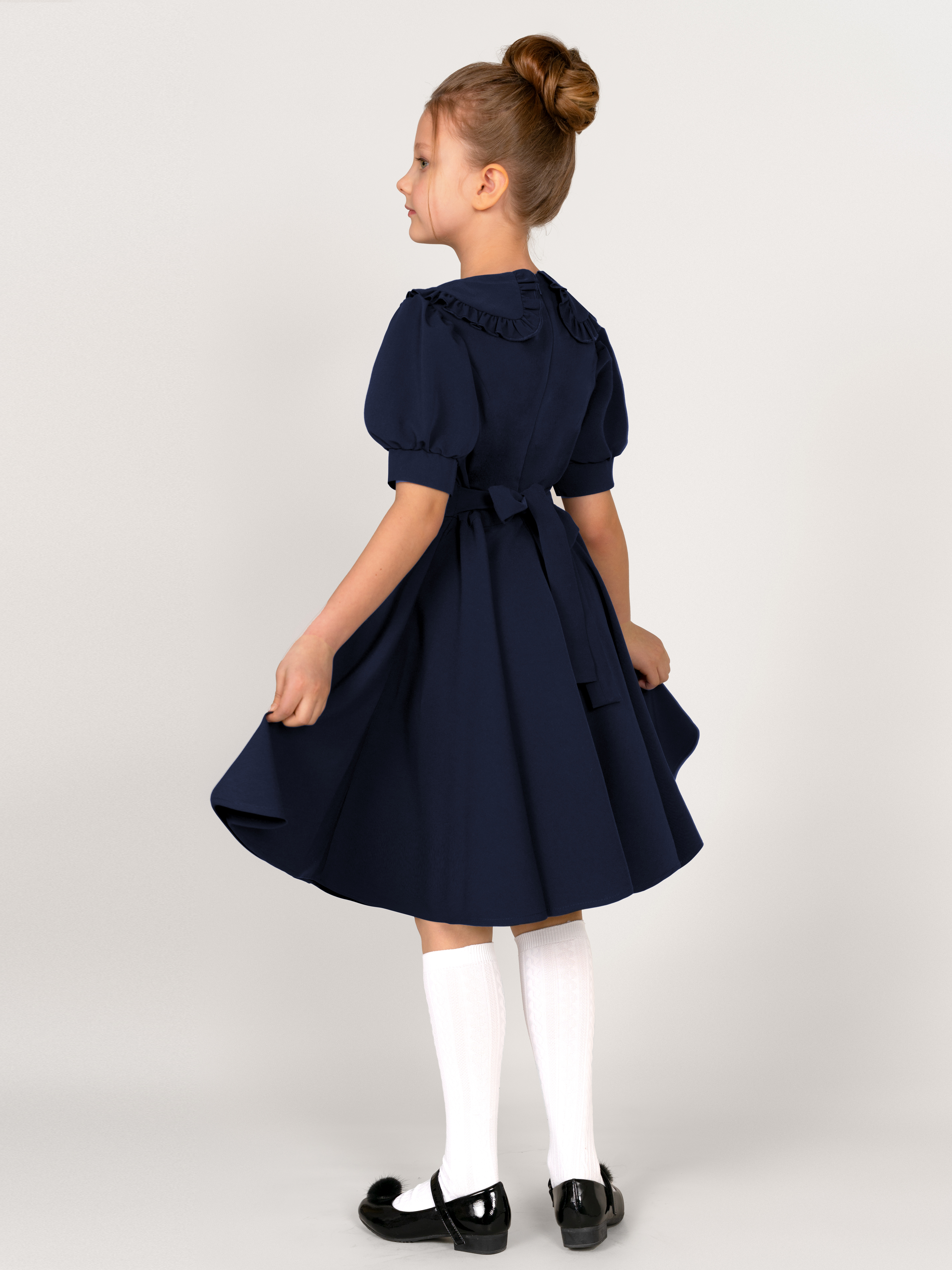 Платье ALISIA FIORI 177201BS/темно-синий - фото 3