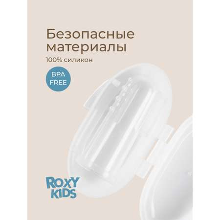 Зубная щетка тренажер ROXY-KIDS от 4 мес.