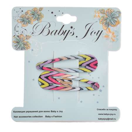 Зажим для волос Babys JOY в ассортименте VT249
