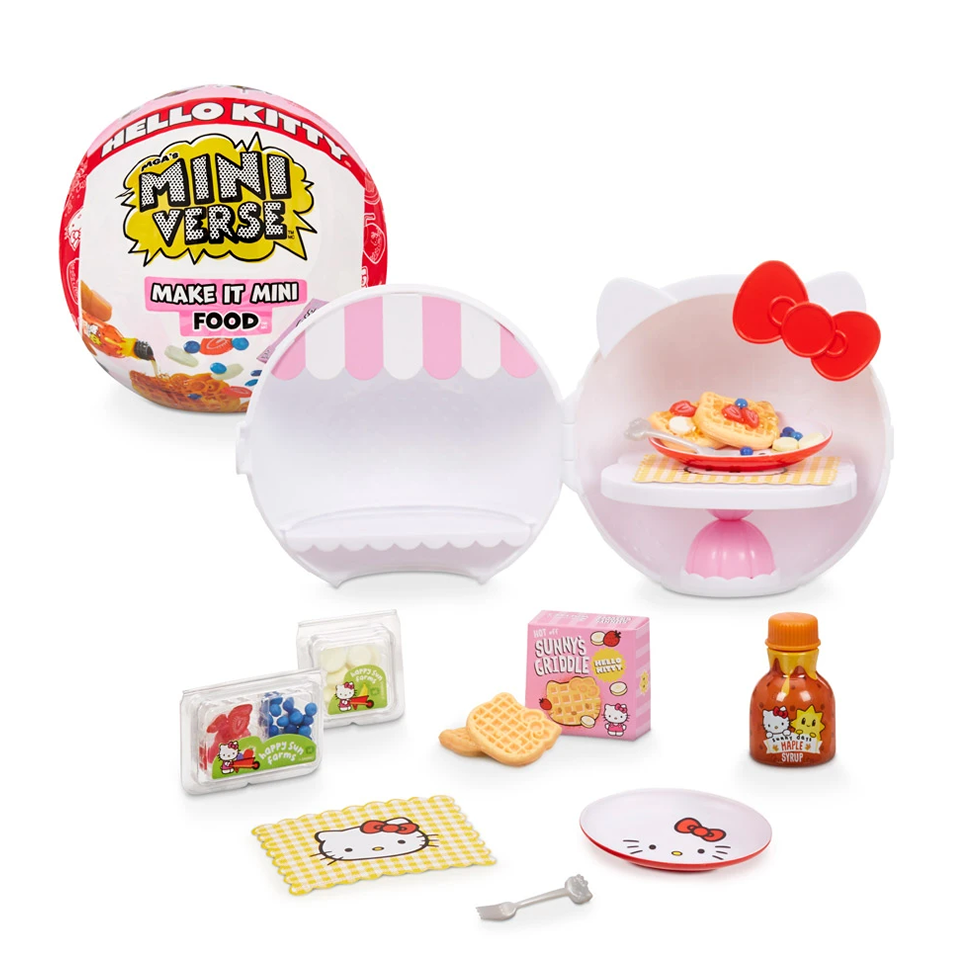 Игровой набор MGAs MiniVerse Hello Kitty мини-еда - фото 1