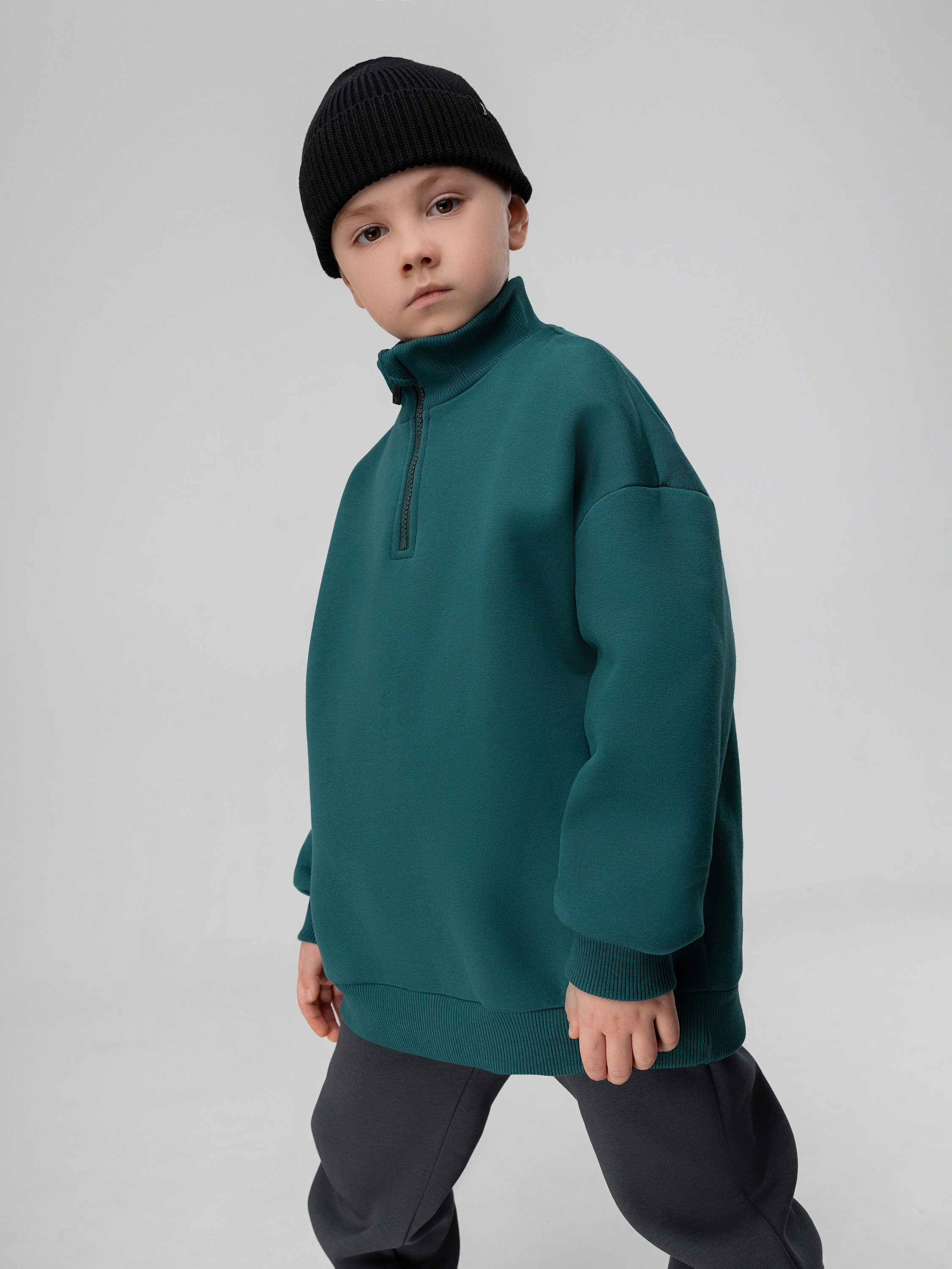 Толстовка спортивная Bodo 20-269MU_бирюзовый - фото 4