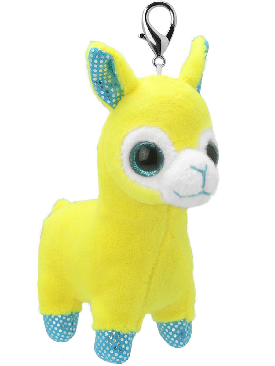 Изображение товара Брелок Wild Planet Лама - милый текстильный брелок-игрушка для ключей и сумок