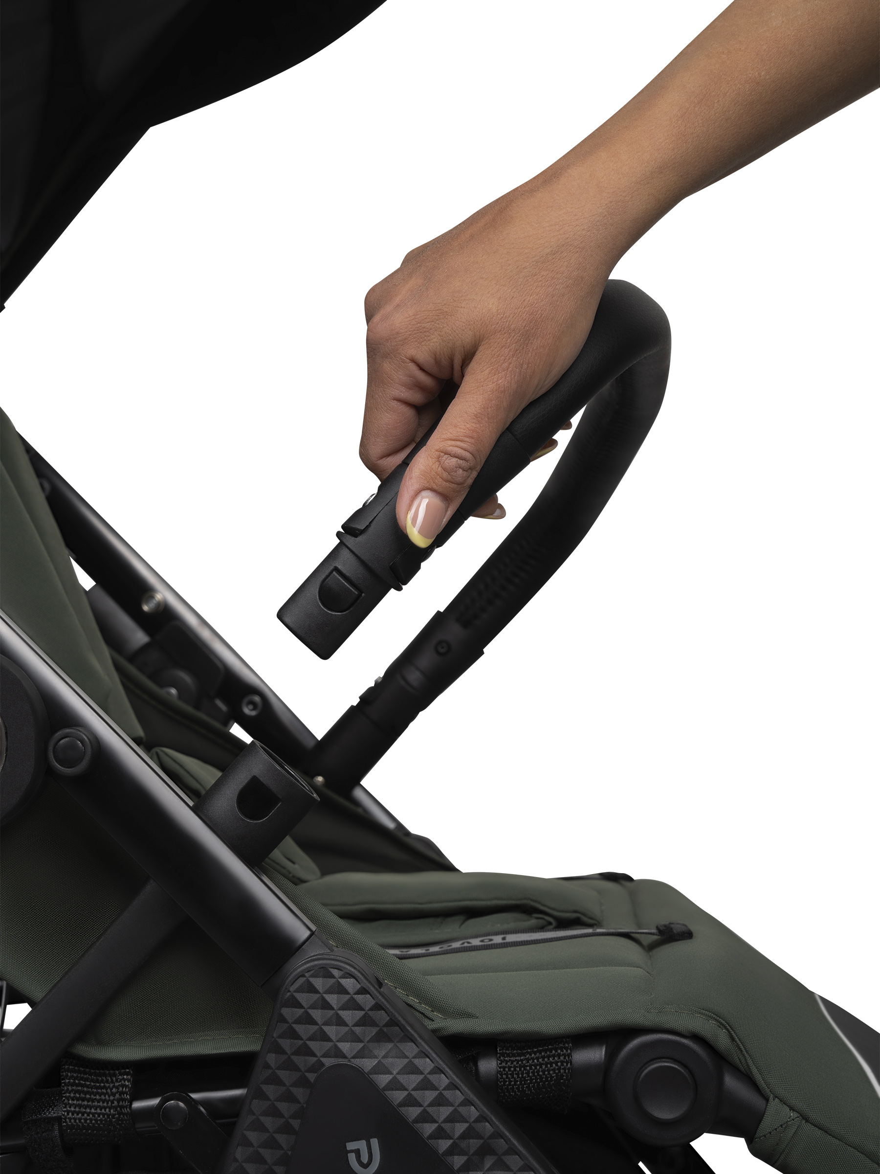 Коляска прогулочная JOVOLA Magma с перекидной ручкой зеленый - фото 35