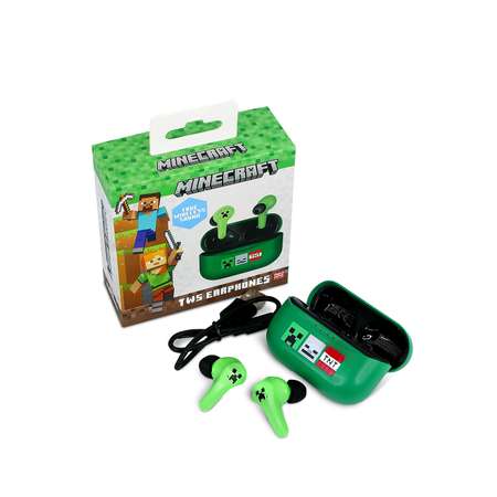 Наушники беспроводные OTL Technologies Minecraft Creeper